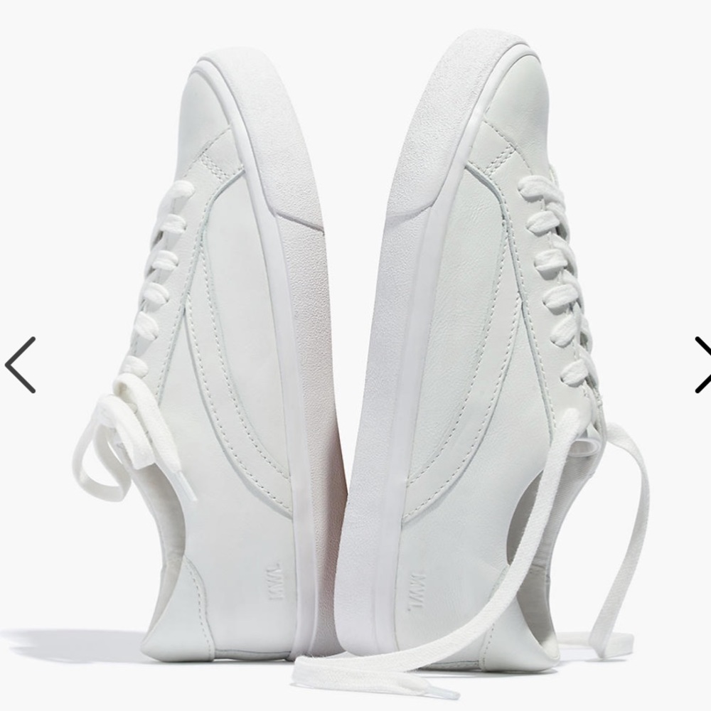 NEW Madewell sidewalk sneakers in leather